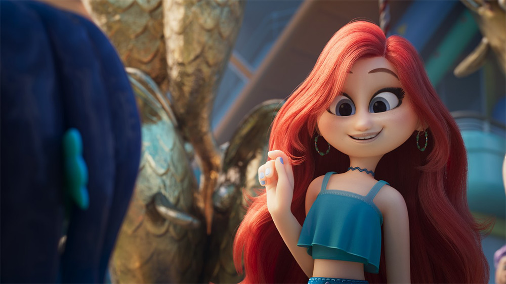 Miss Kraken. Ruby Gillman - dubbing