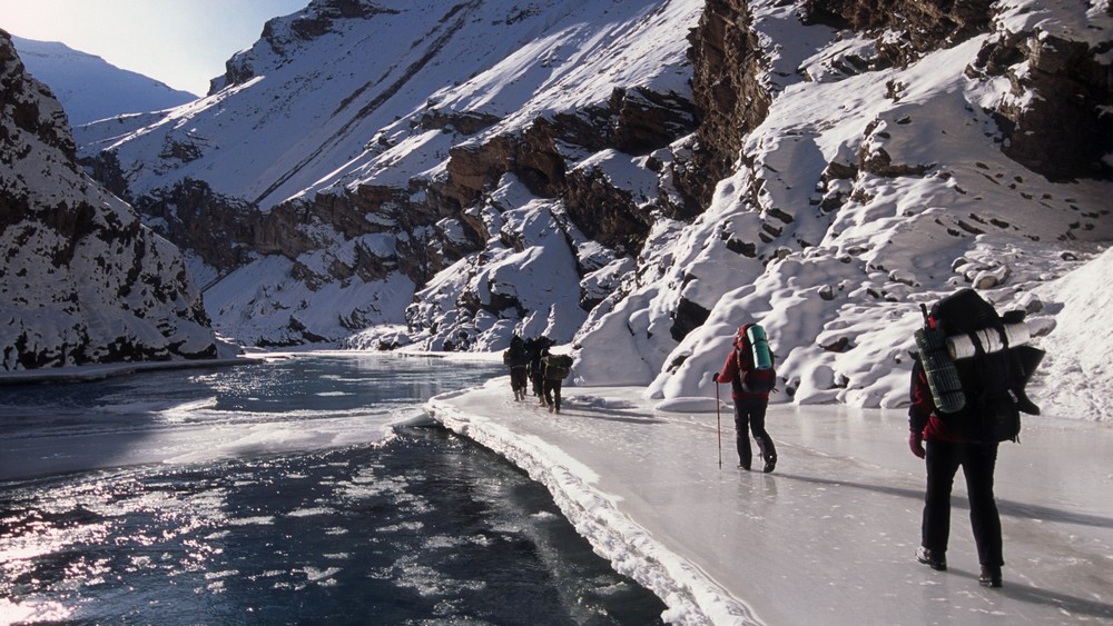 Slajdy Terra Incognita: Chadar – lodowym szlakiem do Zanskaru